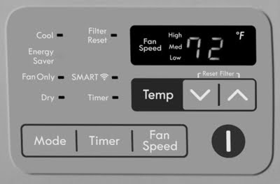 Filter Reset Panel (Kenmore Elite)