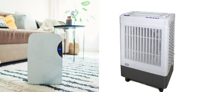 dehumidifier evaporative cooler