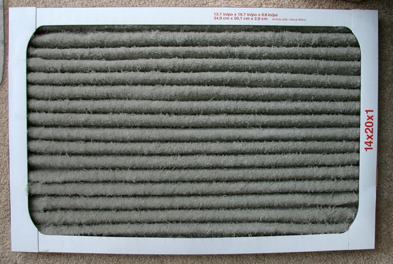 Dirty AC Filter