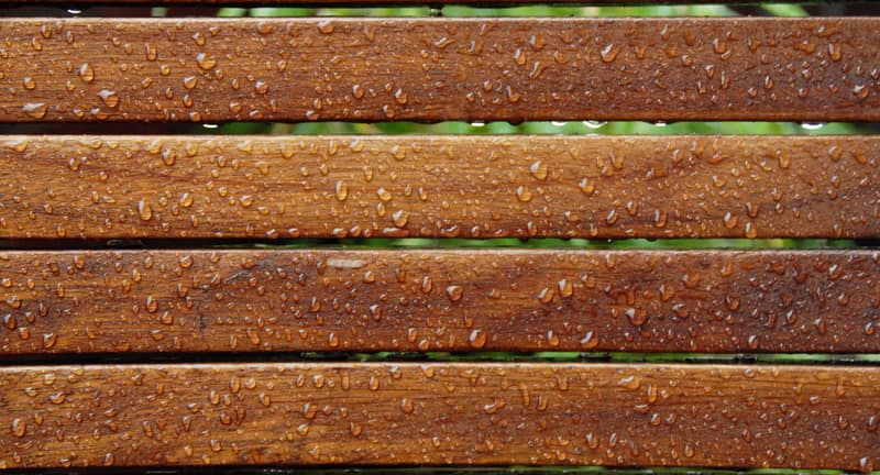 Moisture on Wood