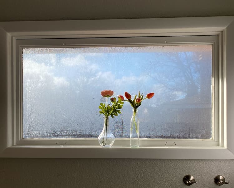 Condensation on Windows Due to High Humidity Indoors
