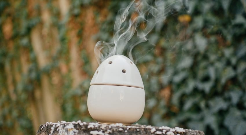 Steam Coming Out of Humidifier